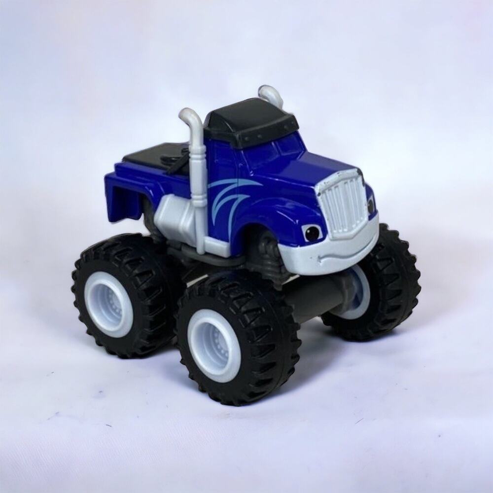 Blaze and the Monster Machines Crusher Blue Truck Toy Car Kids Tv Show - Read